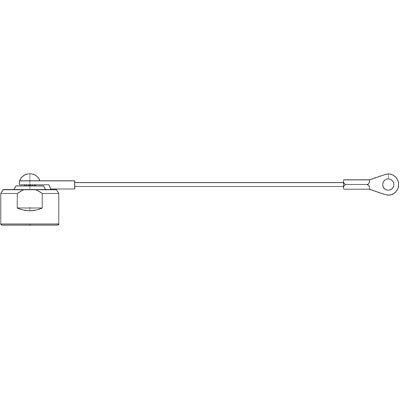 TURCK RKFV-CC Dust Cap, 7/8-16UN Female, 316 Stainless Steel, w/6 Inch SS Lanyard, U0890-11