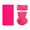 SMEHCF Novelty Seamless Bandana Balaclava Face Cover Mask Shield Neck Gaiter Reusable Breathable Dustproof Windproof Unisex Neon Pink view 1