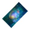 SMEHCF Novelty Seamless Bandana Balaclava Face Cover Mask Shield Neck Gaiter Reusable Breathable Dustproof Windproof Unisex Galaxy Star Milkway Universe Outer Space Supernova White Dwarf Rainbow view 2