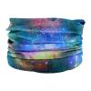 SMEHCF Novelty Seamless Bandana Balaclava Face Cover Mask Shield Neck Gaiter Reusable Breathable Dustproof Windproof Unisex Galaxy Star Milkway Universe Outer Space Supernova White Dwarf Rainbow view 3