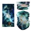 SMEHCF Novelty Seamless Bandana Balaclava Face Cover Mask Shield Neck Gaiter Reusable Breathable Dustproof Windproof Unisex Nebula Galaxy Star Milkway Universe Outer Space view 1