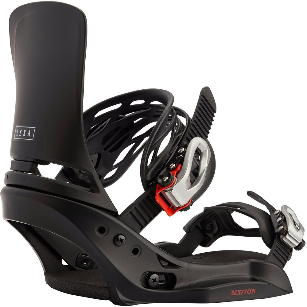 Burton Lexa EST Womens Snowboard Bindings Sz L (8+) Black