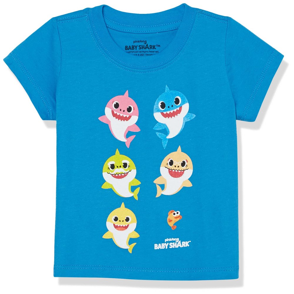 Baby Shark Doo Family Short Sleeve T-Shirt
