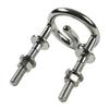 MARINE CITY Transom Mount Ski Tow Hook, Premium 316 Stainless Steel, 2.5 Inch Thread Length, Corrosion-Resistant, Ideal for Boats, Marines, Yachts, Sport Accessories view 1