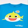 Pinkfong Baby Boys Shark Short Sleeve T-Shirt, Turquoise, 4T US view 3