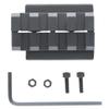 GOTICAL 4 Slots Picatinny Rail Adapter Lightweight Durable Black Matte (Mount Only) view 1