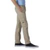 Dickies Boys Skinny Straight Double Knee Pant - Stretch School Uniform Trousers with Reinforced Knees & Adjustable Waist, Desert Sand, 4 view 3
