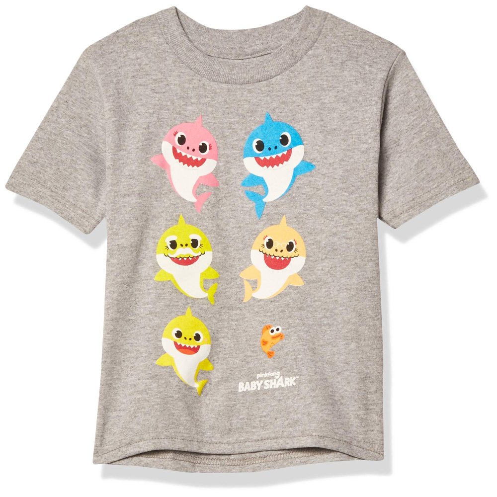 Baby Shark Family Dancing Short Sleeve Tee