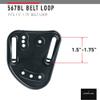 Bianchi 7287-6835-552: 7387 Glock 34 Gen1-5 Safsev Fde Lh view 2
