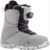 Burton Zipline BOA Kids Snowboard Boots Sz 5 Gray/Neo-Mint view 1