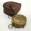 AV Maritime Brass Compass with Leather Case - Gifts for Father/Mother/Men/Women view 3