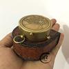 AV Maritime Brass Compass with Leather Case - Gifts for Father/Mother/Men/Women view 4