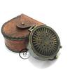 AV Brass Compass with Leather CASE/Box - Titanic Story Printed view 2