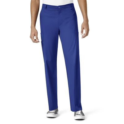 WonderWink Men's PRO Cargo Pant, Galaxy Blue, 2X