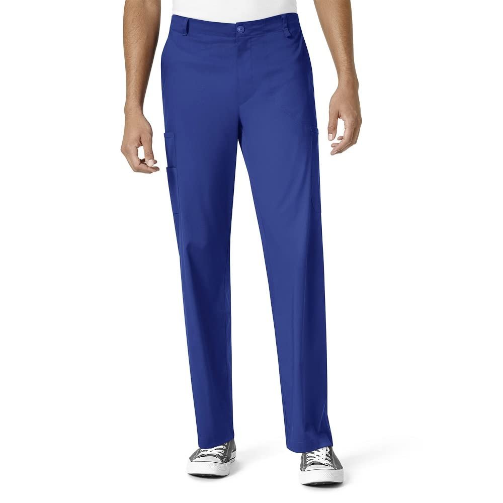 WonderWink Men's PRO Cargo Pant, Galaxy Blue, 2X