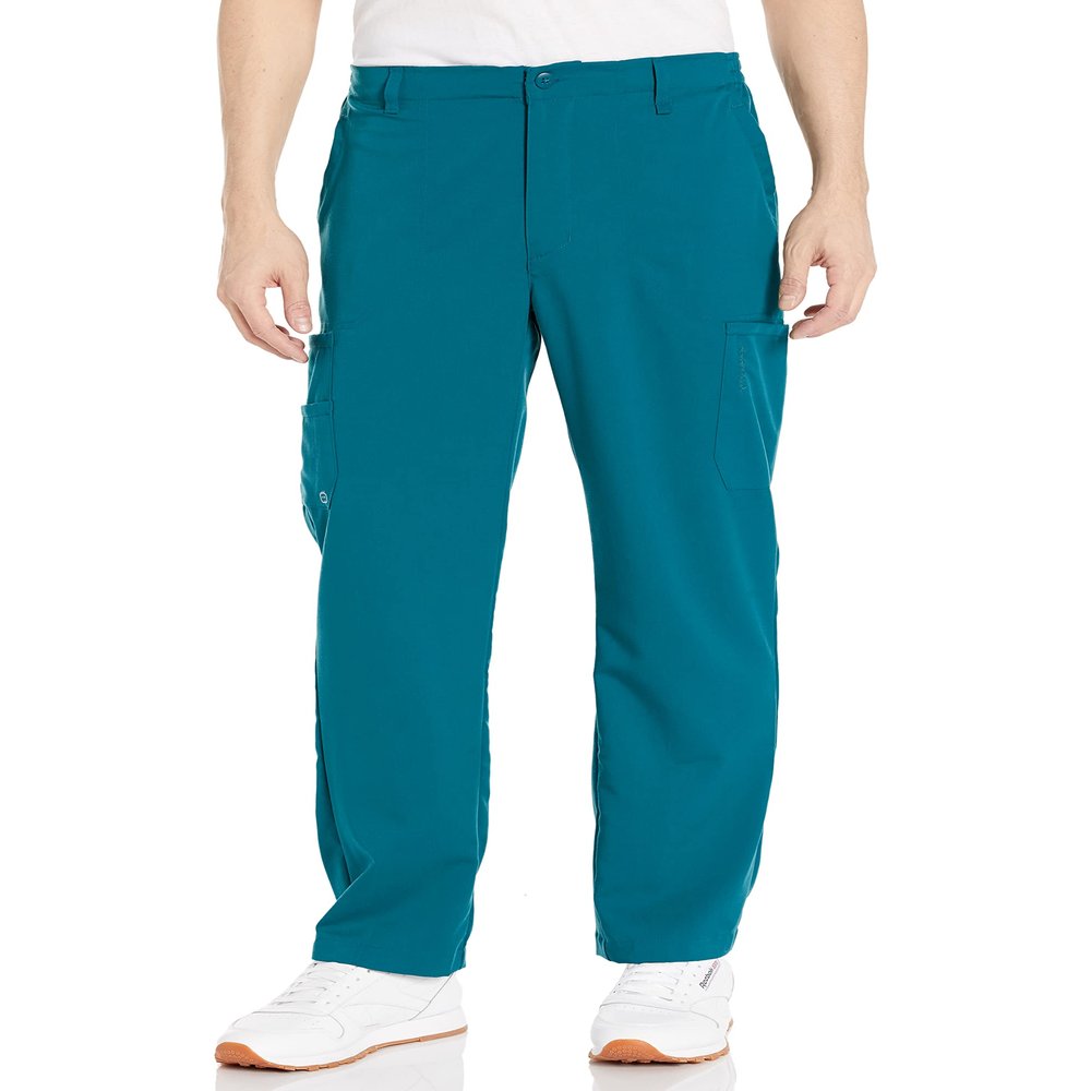 WonderWink Mens Medical-Scrubs-Pants Medical Scrubs Pants, Caribbean, Large US