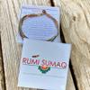 Rumi Sumaq Boho Anklet for Women Summer Ankle Bracelet Surfer Beach Waterproof Macrame Unisex Woven Waterproof Waxed Cord Handmade Foot Jewelry for Beach Wedding view 2