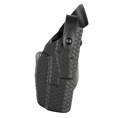 Safariland 7362 ALS/SLS, Level 3 Retention Duty Holster, High Ride, Fits: Glock 17, 22, 31 (4.5") - Black - STX Basket Weave, Right Hand