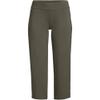 Lands' End Women's Starfish Mid Rise Pull-On Crop Pants 2X Forest Moss view 3