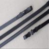 KL Select 1/2" Rubber Lined Curb REIN Black PIN view 1