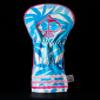 Pins & Aces LE Tropical Lawn Flamingo Head Cover - Premium, Hand-Made Leather Woods Headcover - Funny, Tour Quality Golf Club Cover - Style and Customize Your Golf Bag (Fairway Wood) view 4