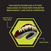 DAMAGE CONTROL Extreme Impact Mouth Guard  Sports Mouthguard for Boxing, MMA, BJJ, Hockey, Rugby, Lacrosse, & More  Mouthpiece for Teeth & Jaw Protection, for Youth & Adults (Youth, SymBite) view 3