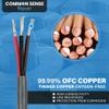 14 Gauge 3 Conductor Triplex Marine Grade Wire - 30 ft Tinned Copper Oxygen-Free Insulated - PVC, Boat, Automotive, Speakers, Camper & Trailers view 4