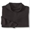 Woman Within Plus Size Thermal Turtleneck - 26/28, Black view 4