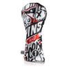 Pins & Aces Golf Co. LE Graffiti Head Cover - Premium, Hand-Made Leather Headcover - Urban Styled, Tour Quality Golf Club Cover - Style and Customize Your Golf Bag (Driver) view 1