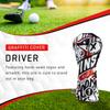 Pins & Aces Golf Co. LE Graffiti Head Cover - Premium, Hand-Made Leather Headcover - Urban Styled, Tour Quality Golf Club Cover - Style and Customize Your Golf Bag (Driver) view 2