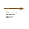 BICASTER 12pcs - X10 Arrow Broadheads 120gr Tungsten Steel Made for 3.2mm ID Shaft (Gold) view 2