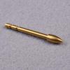 BICASTER 12pcs - X10 Arrow Broadheads 120gr Tungsten Steel Made for 3.2mm ID Shaft (Gold) view 4