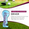 Pins & Aces Golf Co. Florida Driver Wood Head Cover - Premium, Hand-Made Leather 1W Headcover - Vice Styled, Tour Quality Golf Club Cover - Style and Customize Your Golf Bag (Driver) view 2