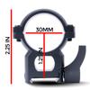Monstrum Q Series Picatinny/Weaver Scope Rings with Quick Detach Lever | 30 mm Diameter | High Profile view 2