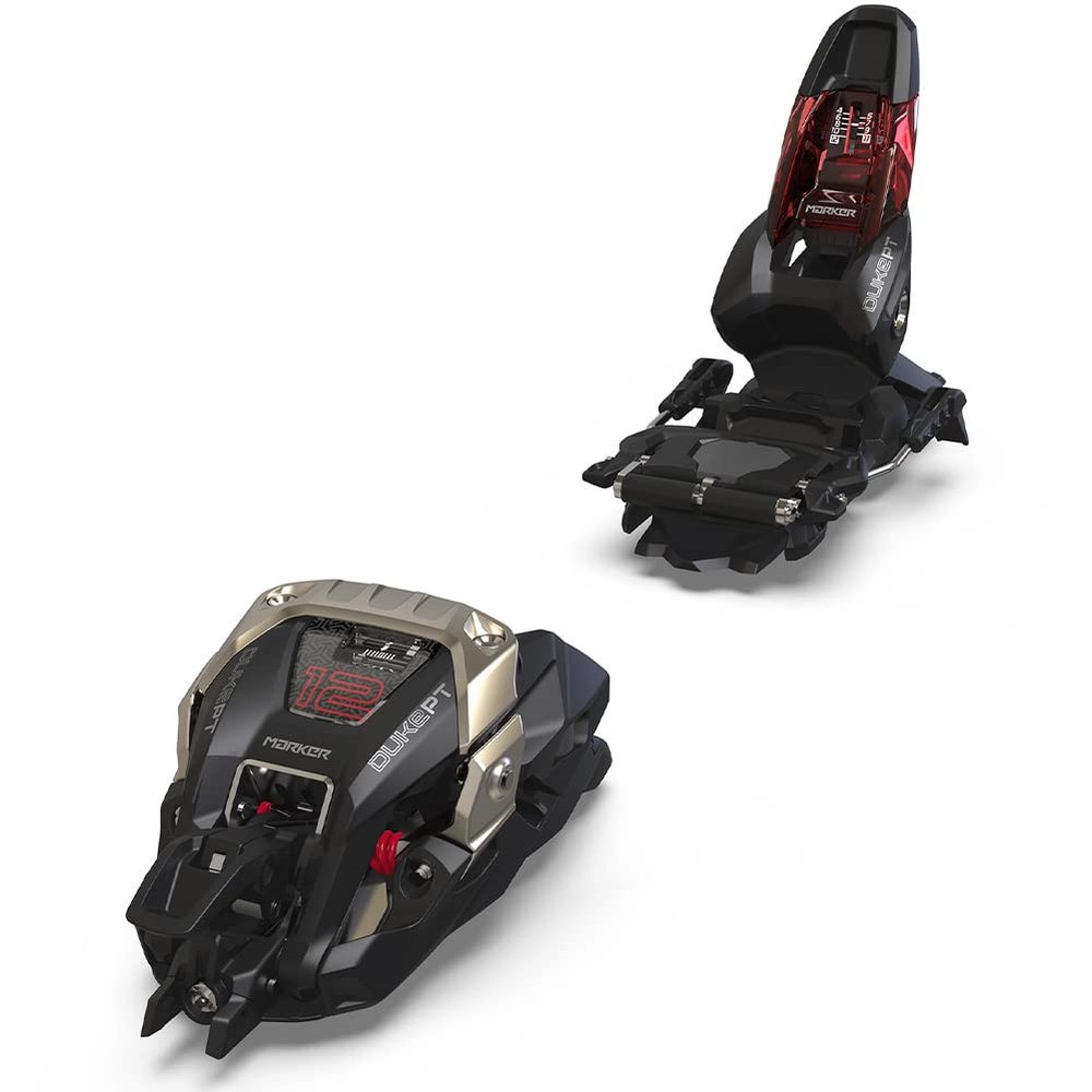 Marker Duke PT 12 Ski Bindings 2020 - Black/Red 125mm