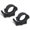 Monstrum Q Series Picatinny/Weaver Scope Rings with Quick Detach Lever | 30 mm Diameter | Low Profile view 1