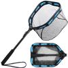 PLUSINNO Floating Fishing Net for Steelhead, Salmon, Fly, Kayak, Catfish, Bass, Trout Fishing, Rubber Coated Landing Net for Easy Catch & Release, Compact & Foldable for Easy Transportation & Storage view 1