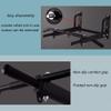 Pull Up Bars HUAHUA Heavy, Wall-Mounted Door Frame Drawbar, Use Thick Steel Pipe, Safety Load 300kg, 3 Styles (Size : Style1) view 3