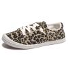 Women's Slip On Canvas Sneaker Low Top Casual Walking Shoes Classic Comfort Flat Fashion Sneakers (Leopard 07) view 1