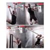 Pull up Bar Hua Heavy-Duty Wall-Mounted Horizontal Bar, Anti-Skid Sports Pull-up Bar, Home Gym Double Pole Sandbag Shelf, Safe Load 300kg (Color : White) view 2