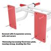 Pull up Bar Hua Heavy-Duty Wall-Mounted Horizontal Bar, Anti-Skid Sports Pull-up Bar, Home Gym Double Pole Sandbag Shelf, Safe Load 300kg (Color : White) view 4
