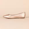 Amazon Essentials Women's Pointed-Toe Ballet Flat, Rose Gold, 15 view 3