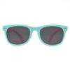 JUSLINK Flexible Baby Sunglasses for Toddler and Infant with Strap Age 0-5 (Green-pink) view 4
