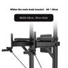 Pull Up Bars HUAHUA Safety Fitness, Power Tower, Chin-Up Bar, Multifunctional Muscle Strength Training Equipment, Multi-Position Adjustment, Universal for The Family, White view 2