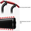 Pull Up Bars HUAHUA Horizontal Bar, Standing Pull-ups, Safe and Stable Home Fitness and Sports Goods, 6 Levels of Height Adjustment, Black view 3