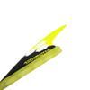 AQUBONA Dual Tab II G5 Tri Fin Set Surfboard Fins Fiberglass Fin for Surfing with Fin Bag Key Screw (Yellow, Single Tab) view 4