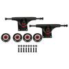 Alomejor Skateboard Truck Bracket Kit Skateboard Wheel Bracket Bridge Set Longboard Truck Kit Accessory Combination view 2