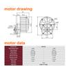 450W Bike Left Side Mounted Motor Kit for V Brake Bicycle Brush Motor Kit (36V 450W Kit) view 3