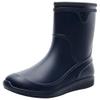 ANUFER Men's Mid-Calf Snow Rain Boots Outdoor Waterproof Gardening Farm Boots with Removable Fluff Lining Blue SN01622 US9.5 view 2