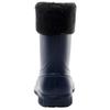 ANUFER Men's Mid-Calf Snow Rain Boots Outdoor Waterproof Gardening Farm Boots with Removable Fluff Lining Blue SN01622 US9.5 view 4